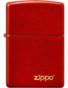 ENCENDEDOR ZIPPO METALIC RED 2